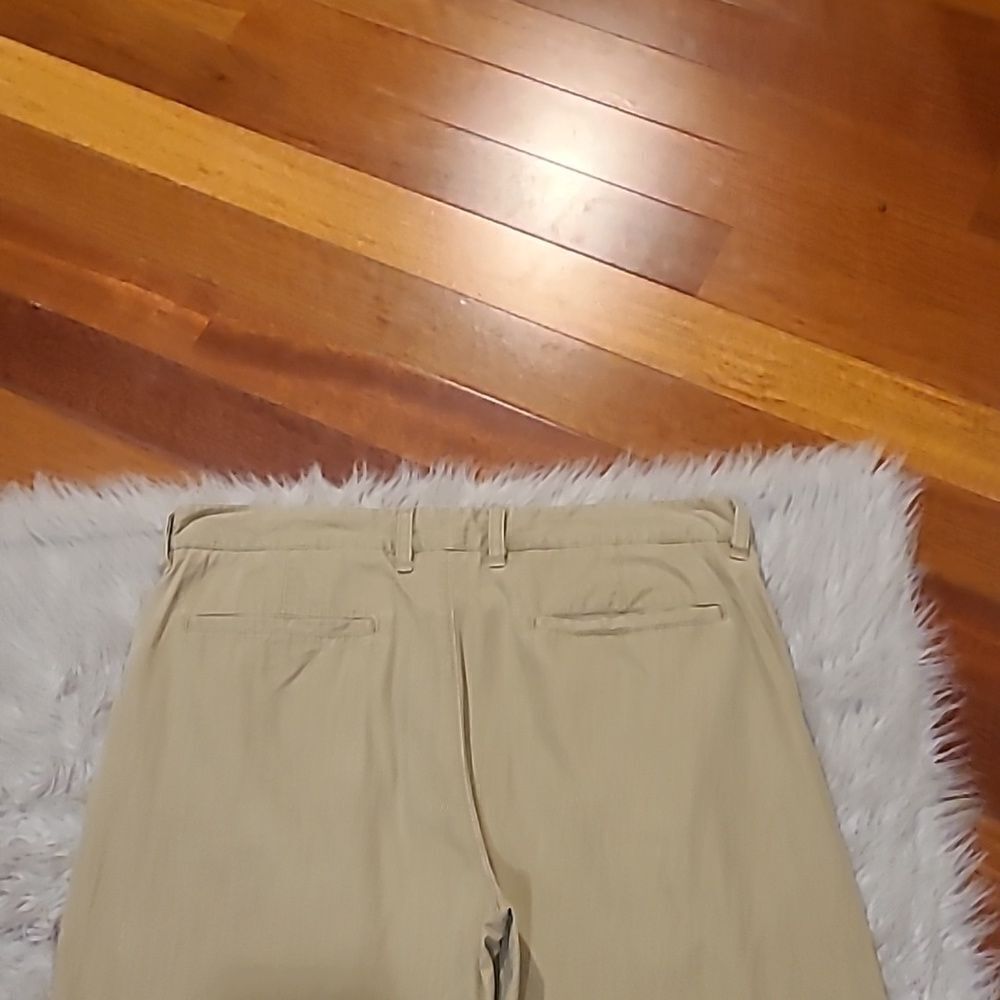 Men's Classic Khaki Chino Pants - Neutral Tan - Picture 6 of 6